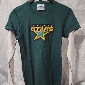 NHL Dallas Stars Woments Long Sleeve Size Large Shirt